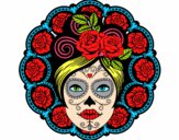 Calavera mejicana femenina