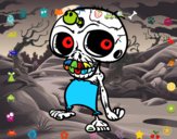 Calavera zombie