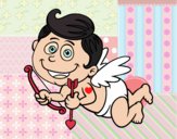 Cupido sonriendo