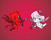 Diablo y cupido