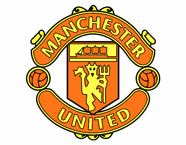 Dibujo de Escudo del Manchester United pintado por en Dibujos.net el ...