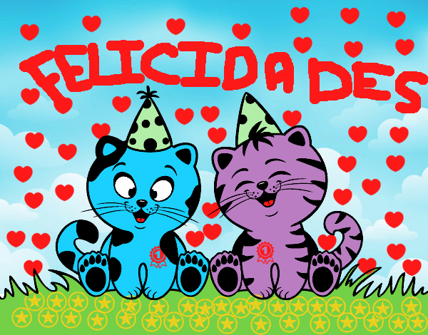 Gatos de cumpleaños