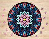 Dibujo Mandala naturaleza pintado por Chiche8