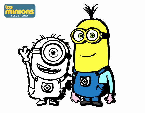 Minions - Carl y Kevin