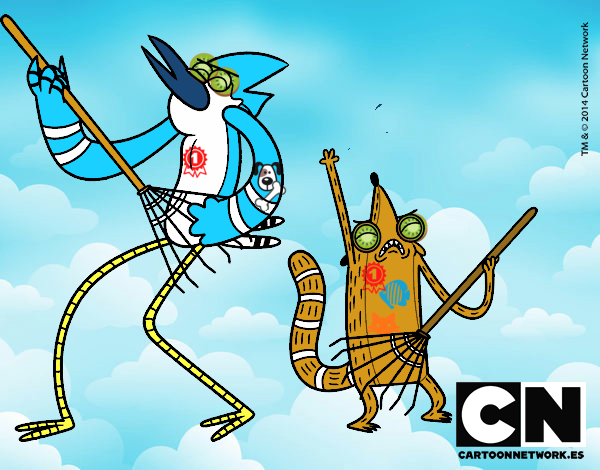 Mordecai y Rigby