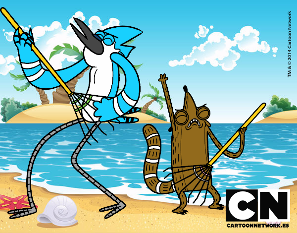 Mordecai y Rigby