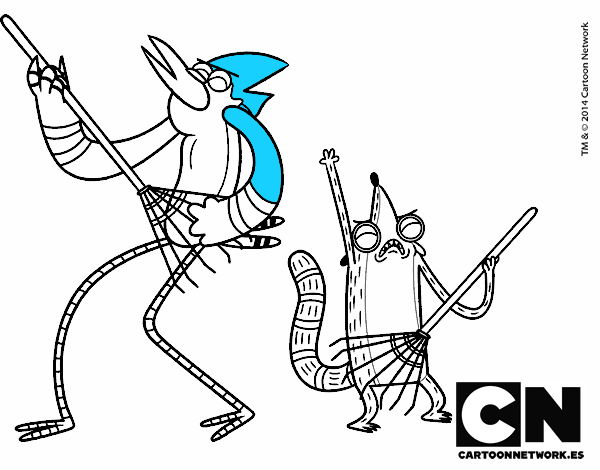 Mordecai y Rigby