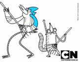 Mordecai y Rigby