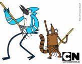 Mordecai y Rigby