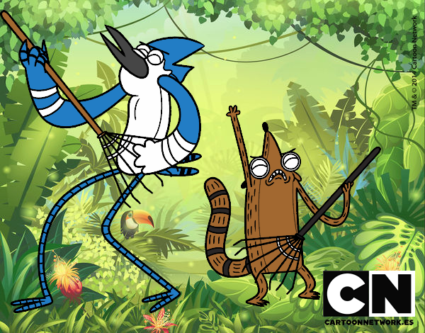 Mordecai y Rigby