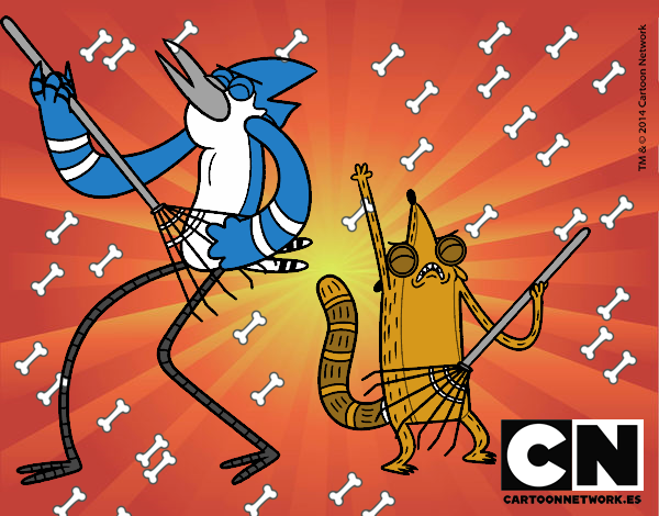 Mordecai y Rigby