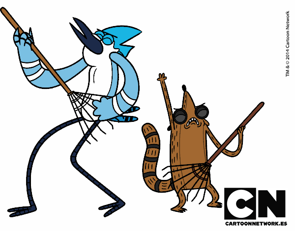 Mordecai y Rigby