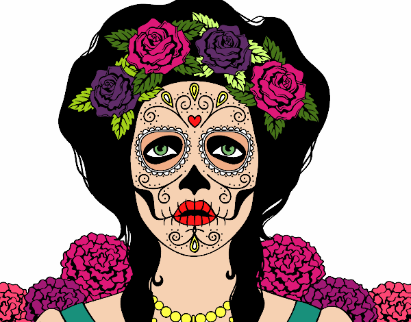 Mujer calavera mejicana