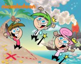 Padrinos Mágicos - Timmy, Wanda y Cosmo