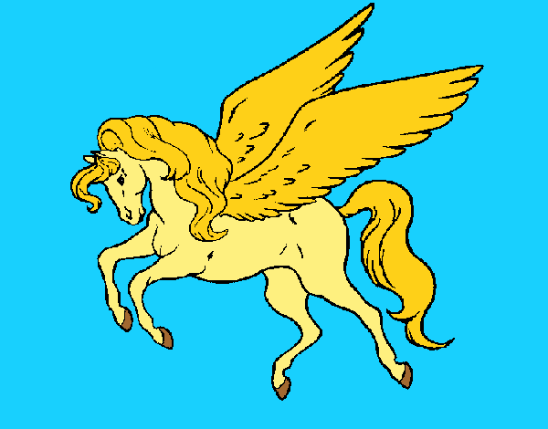 Pegaso volando