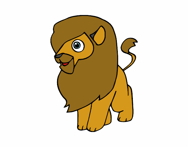 Un león