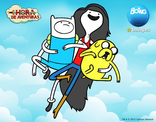 Volando con Marceline