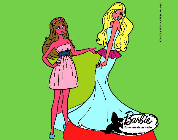 Barbie estrena vestido