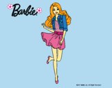 Dibujo Barbie informal pintado por LunaLunita