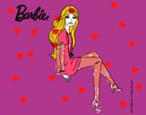 Barbie sentada