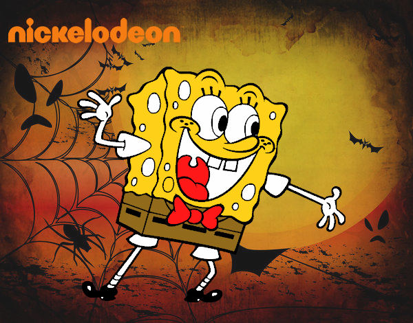 Bob Esponja saludando