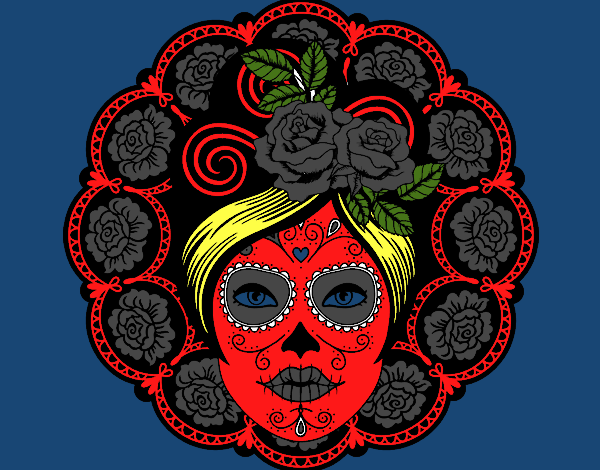 Calavera mejicana femenina