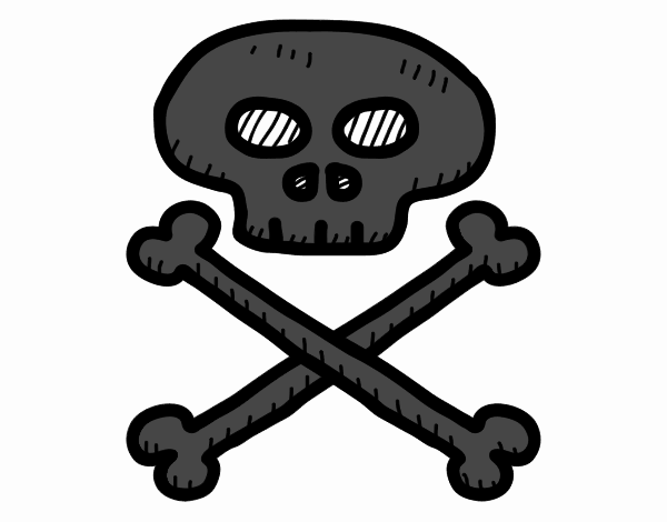 Calavera pirata