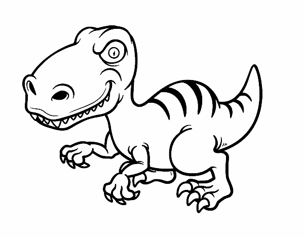 Dinosaurio velociraptor