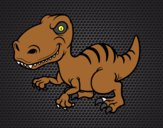 Dinosaurio velociraptor