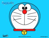 Dibujo Doraemon, el gato cósmico pintado por kjdfshiudf