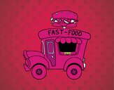 Food truck de hamburguesas