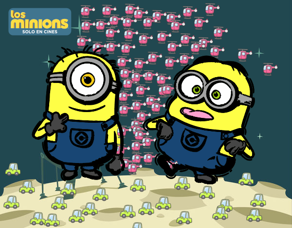 Minions - Carl y Dave