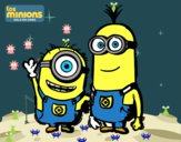 Minions - Carl y Kevin