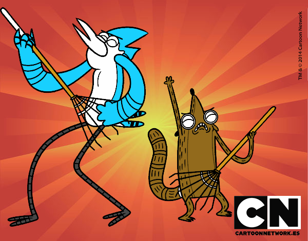 Mordecai y Rigby