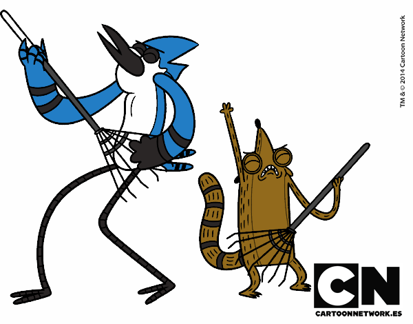 Mordecai y Rigby