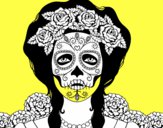 Mujer calavera mejicana