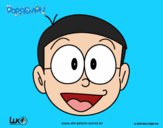 Dibujo Nobita pintado por kjdfshiudf
