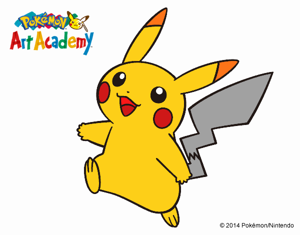 Pikachu en Pokémon Art Academy