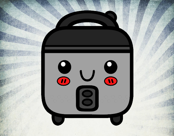 Robot de cocina kawaii