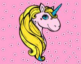 Dibujo Un unicornio pintado por saida leal