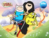 Volando con Marceline