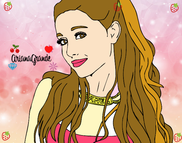 Ariana Grande con collar