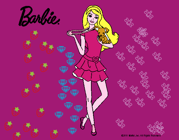 Barbie y su mascota