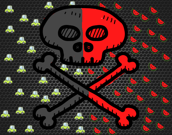 Calavera pirata