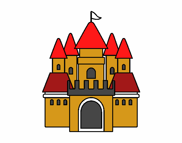 Dibujo Castillo medieval 2 pintado por Osobal