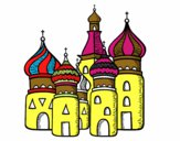 Dibujo Catedral de San Basilio de Moscú pintado por Osobal