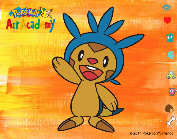 Chespin saludando