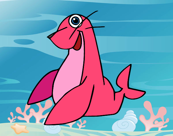 La foca rosa