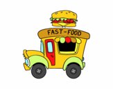 Food truck de hamburguesas