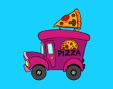 Food truck de pizza